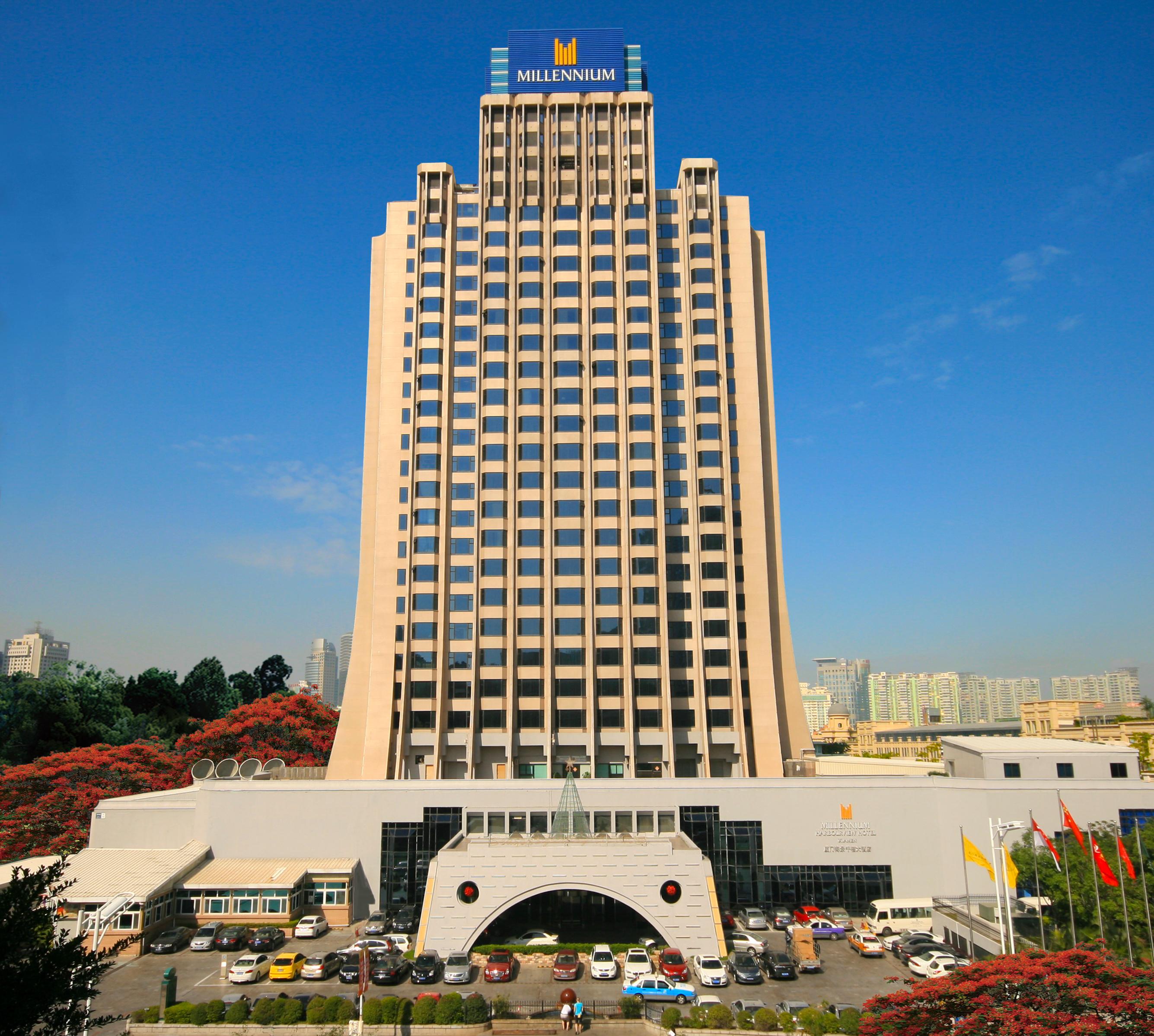 Millennium Harbourview Hotel Xiamen-Near Metro Station & Zhongshan Road Exterior foto