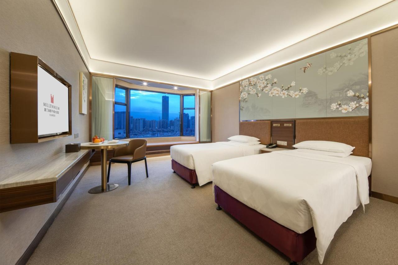 Millennium Harbourview Hotel Xiamen-Near Metro Station & Zhongshan Road Exterior foto