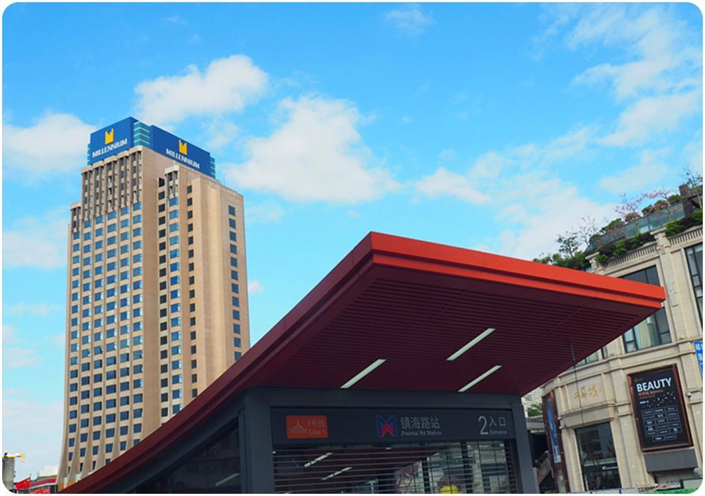 Millennium Harbourview Hotel Xiamen-Near Metro Station & Zhongshan Road Exterior foto